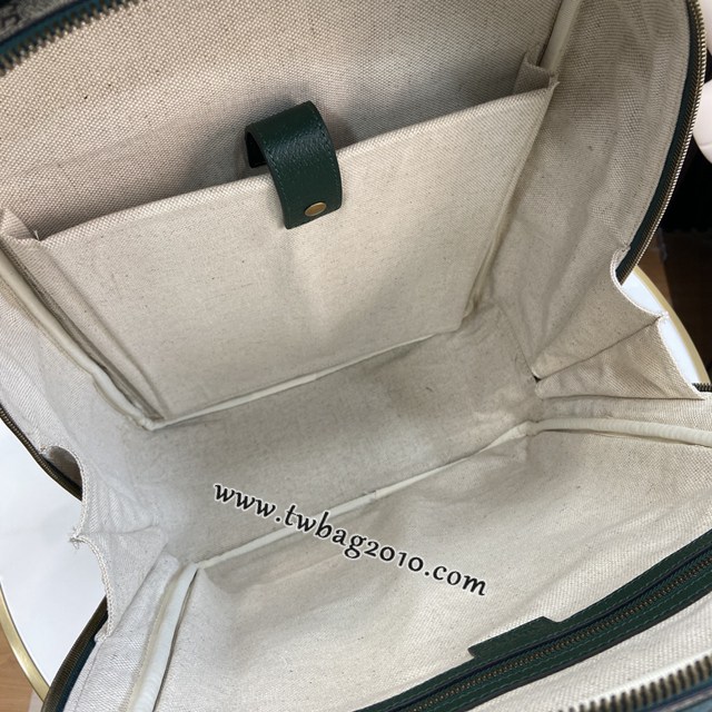 gucci專櫃新款手袋雙肩包 古馳Ophidia系列Supreme帆布中號GG背包 jcp1226